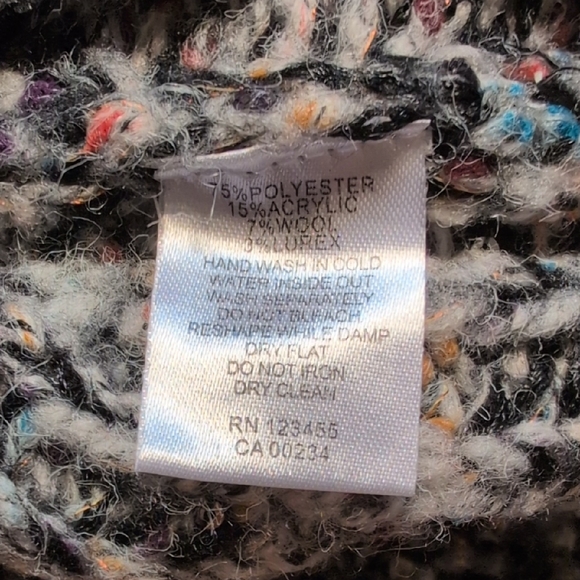 Design Lab Lord & Taylor Multicolor Knit Sweater - Picture 5 of 5